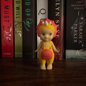 Yellow Dinosaur Costume Toy Figure